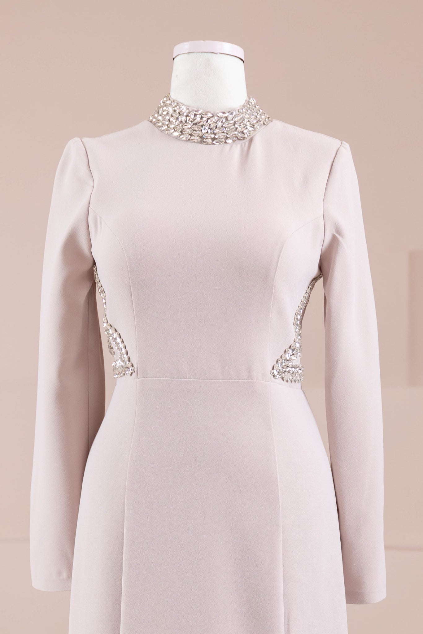 Lunza Tesettür Abiye - FioraofDress - tesettur - abiye - Pudra - 38 - hijab - evening - dress