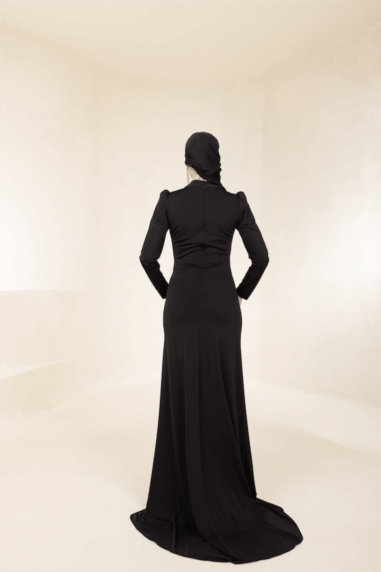 Lydia Tesettür Abiye - FioraofDress - tesettur - abiye - 44 - Siyahh - hijab - evening - dress