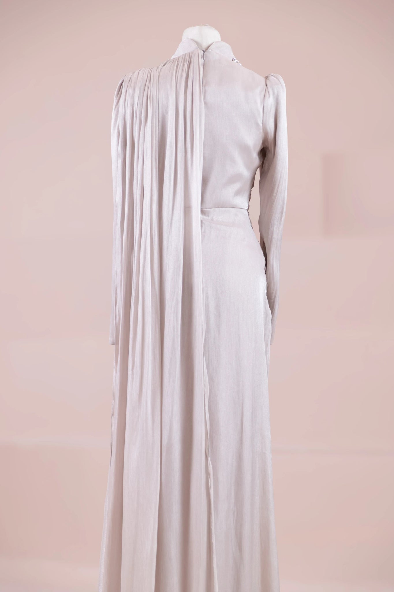 Melya Tesettür Abiye - FioraofDress - tesettur - abiye - BEJ - 38 - hijab - evening - dress