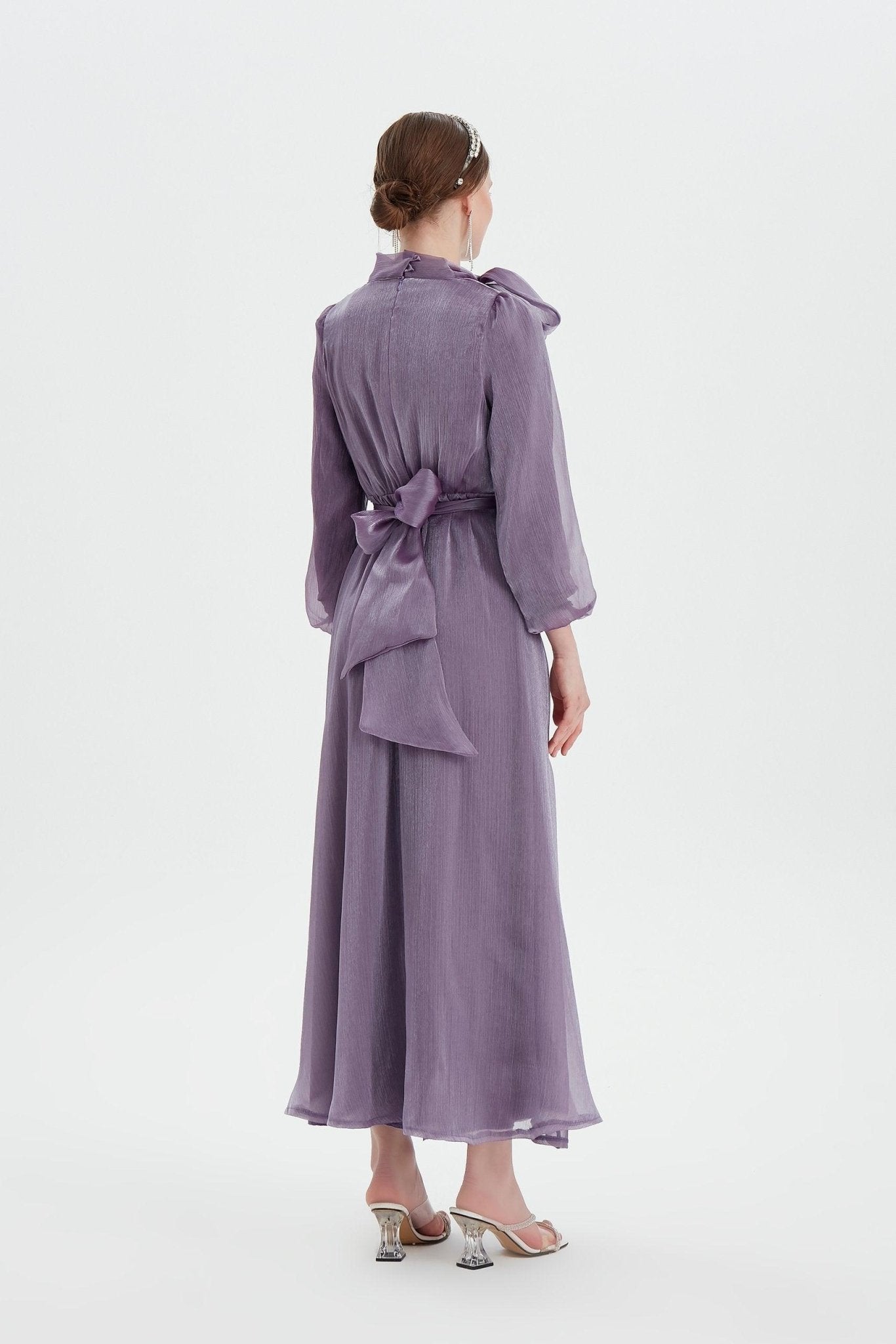 Meva Abiye - FioraofDress - tesettur - abiye - 42 - Bakır - hijab - evening - dress