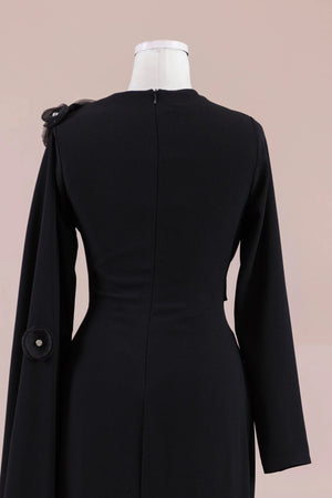 Mire Tesettür Abiye - FioraofDress - tesettur - abiye - Siyahh - 38 - hijab - evening - dress