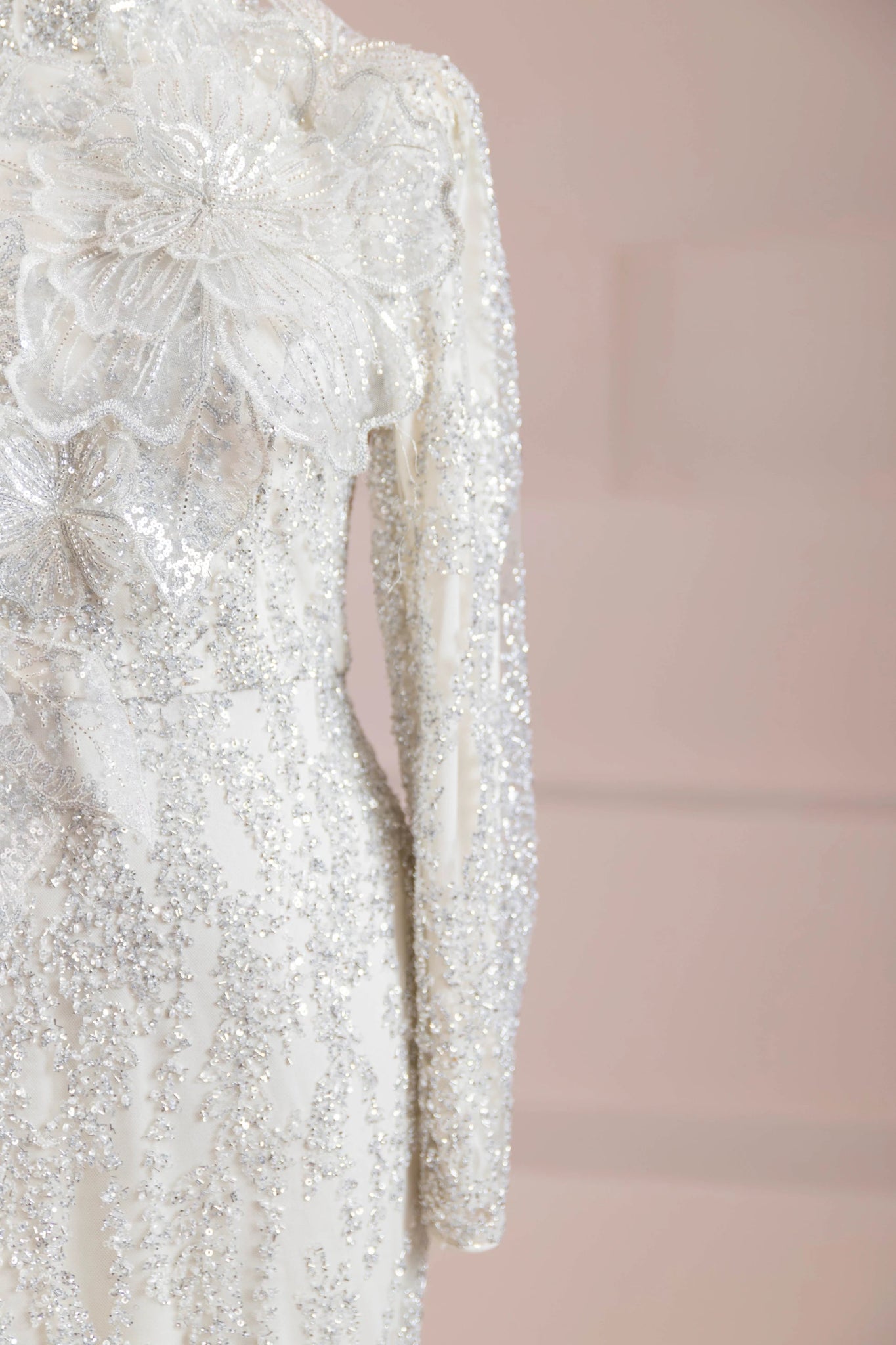 Najma Tesettür Abiye - FioraofDress - tesettur - abiye - krem - 36 - hijab - evening - dress