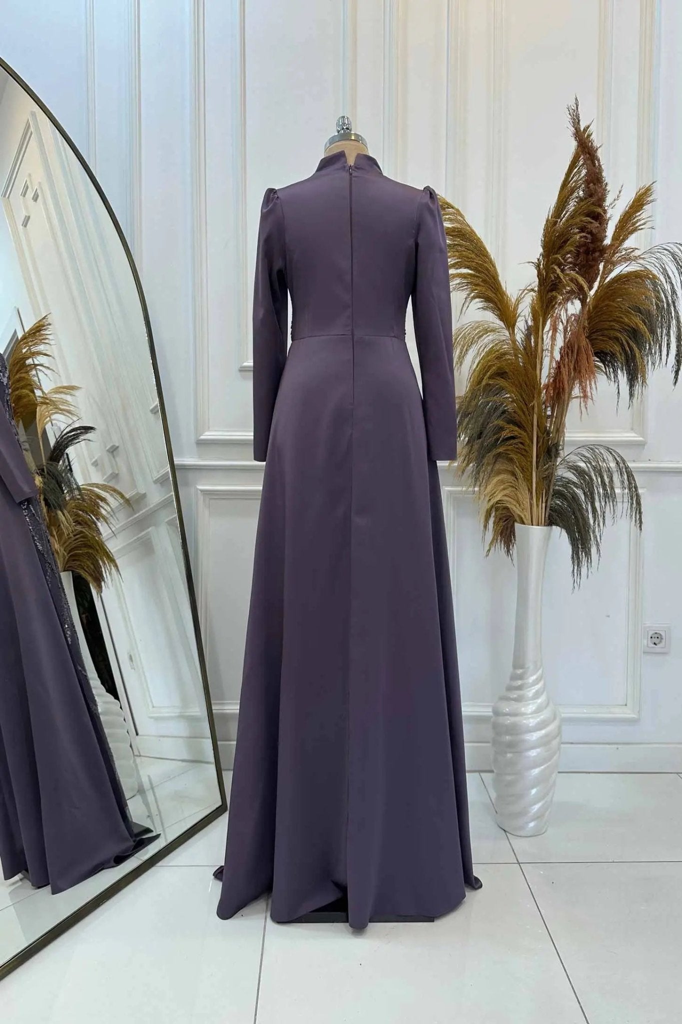 Natalie Tesettür Abiye - FioraofDress - tesettur - abiye - LİLAA - 36 - hijab - evening - dress