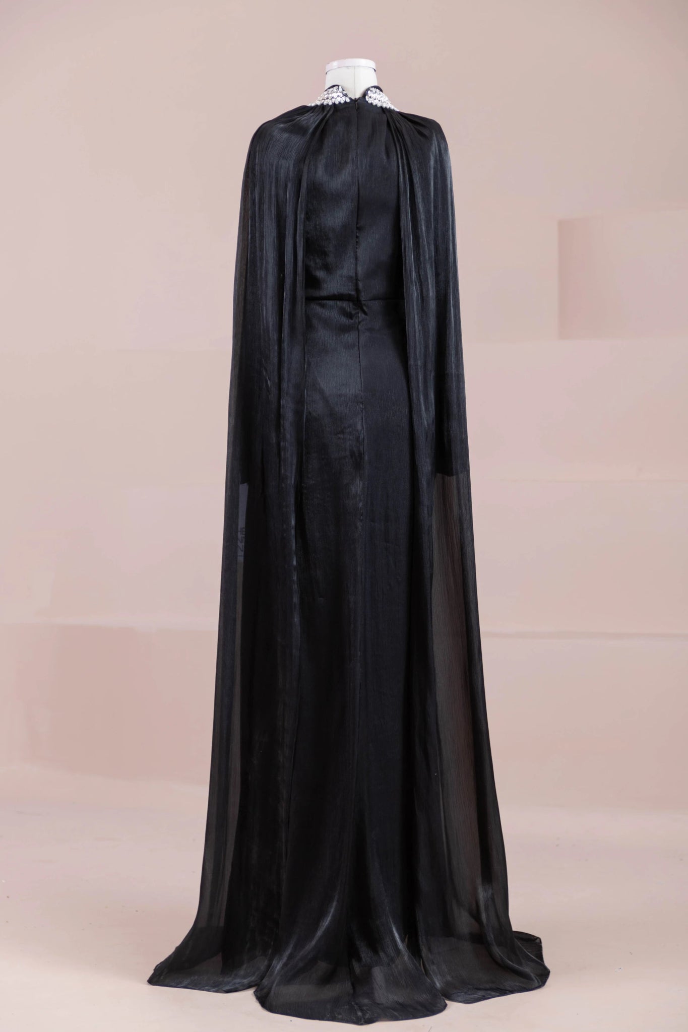 Nela Tesettür Abiye - FioraofDress - tesettur - abiye - Siyahh - 38 - hijab - evening - dress