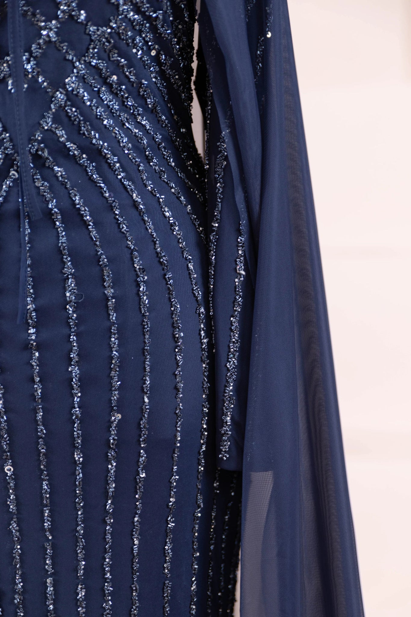 Niva Tesettür Abiye - FioraofDress - tesettur - abiye - LACİVERT - 38 - hijab - evening - dress