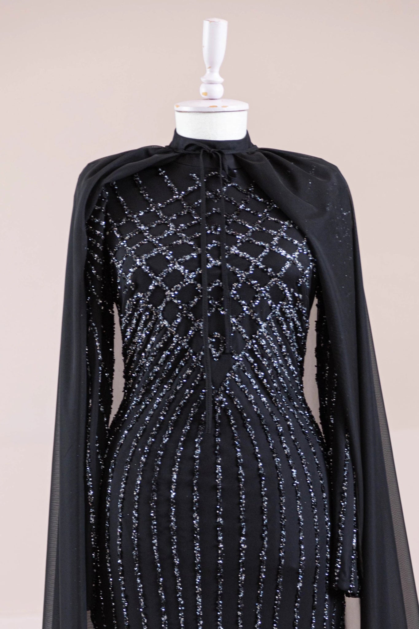 Niva Tesettür Abiye - FioraofDress - tesettur - abiye - Siyahh - 38 - hijab - evening - dress