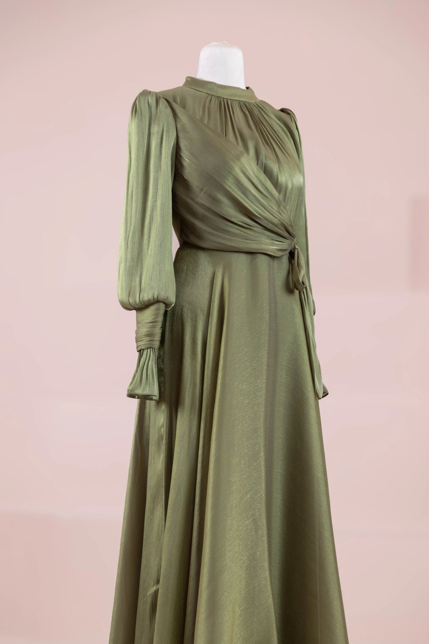 Orkide Tesettur Abiye - FioraofDress - tesettur - abiye - 38 - Çimen yeşili - hijab - evening - dress