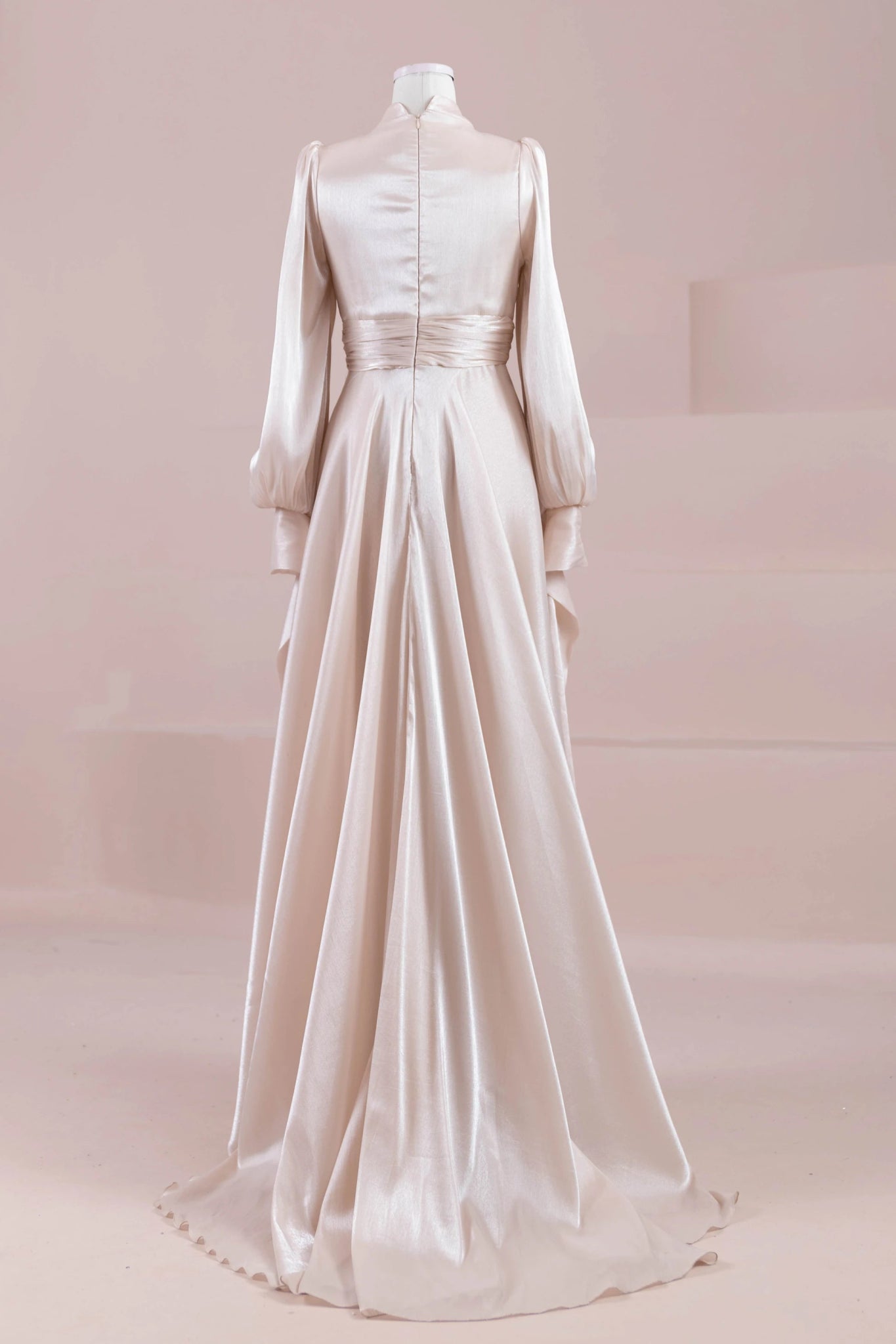 Pearl Tesettür Abiye - FioraofDress - tesettur - abiye - nude - 38 - hijab - evening - dress