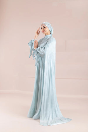 Renna Tesettür Abiye - FioraofDress - tesettur - abiye - mint - 36 - hijab - evening - dress