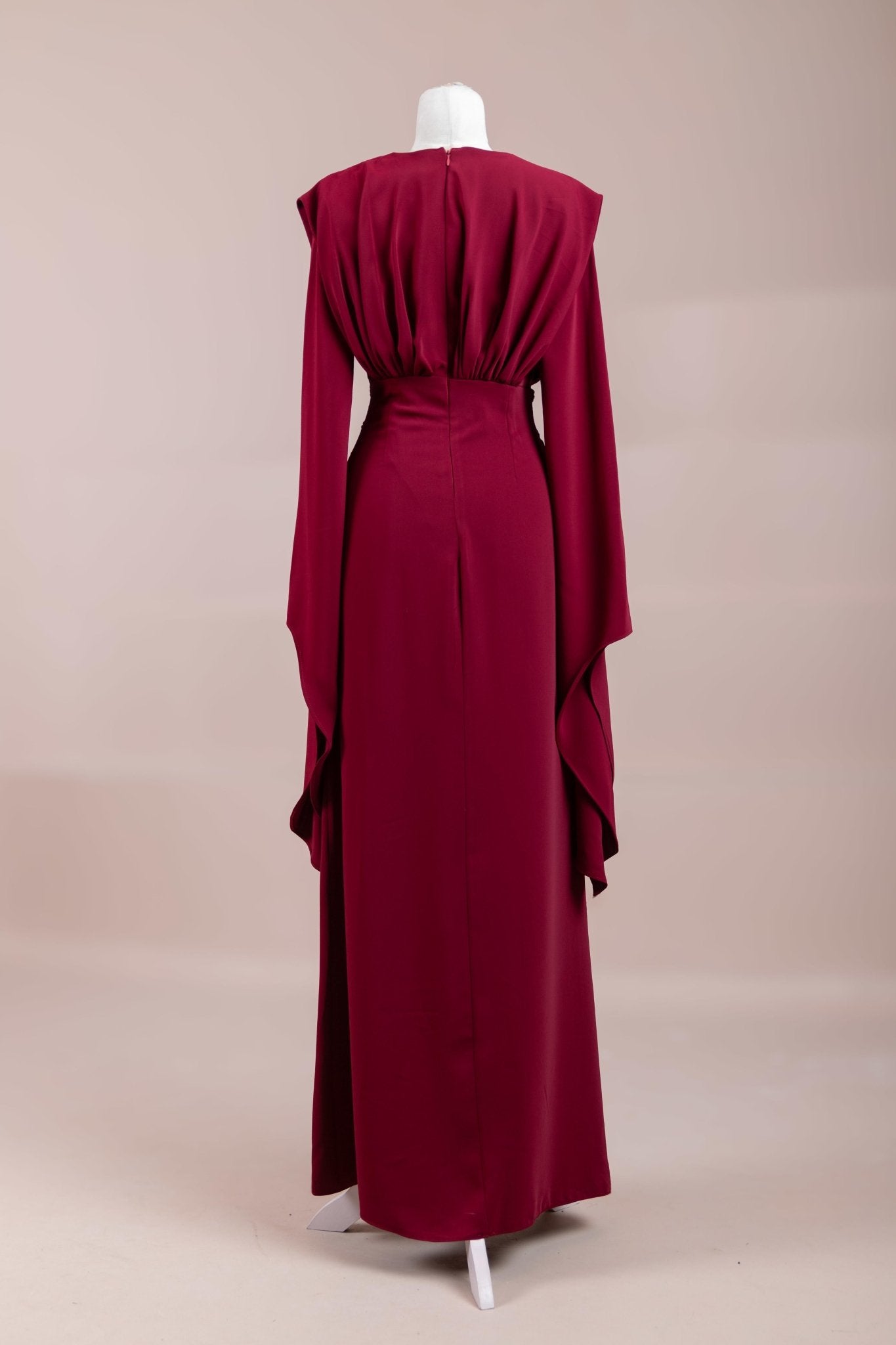 Rouge Tesettür Abiye - FioraofDress - tesettur - abiye - Bordo - 38 - hijab - evening - dress
