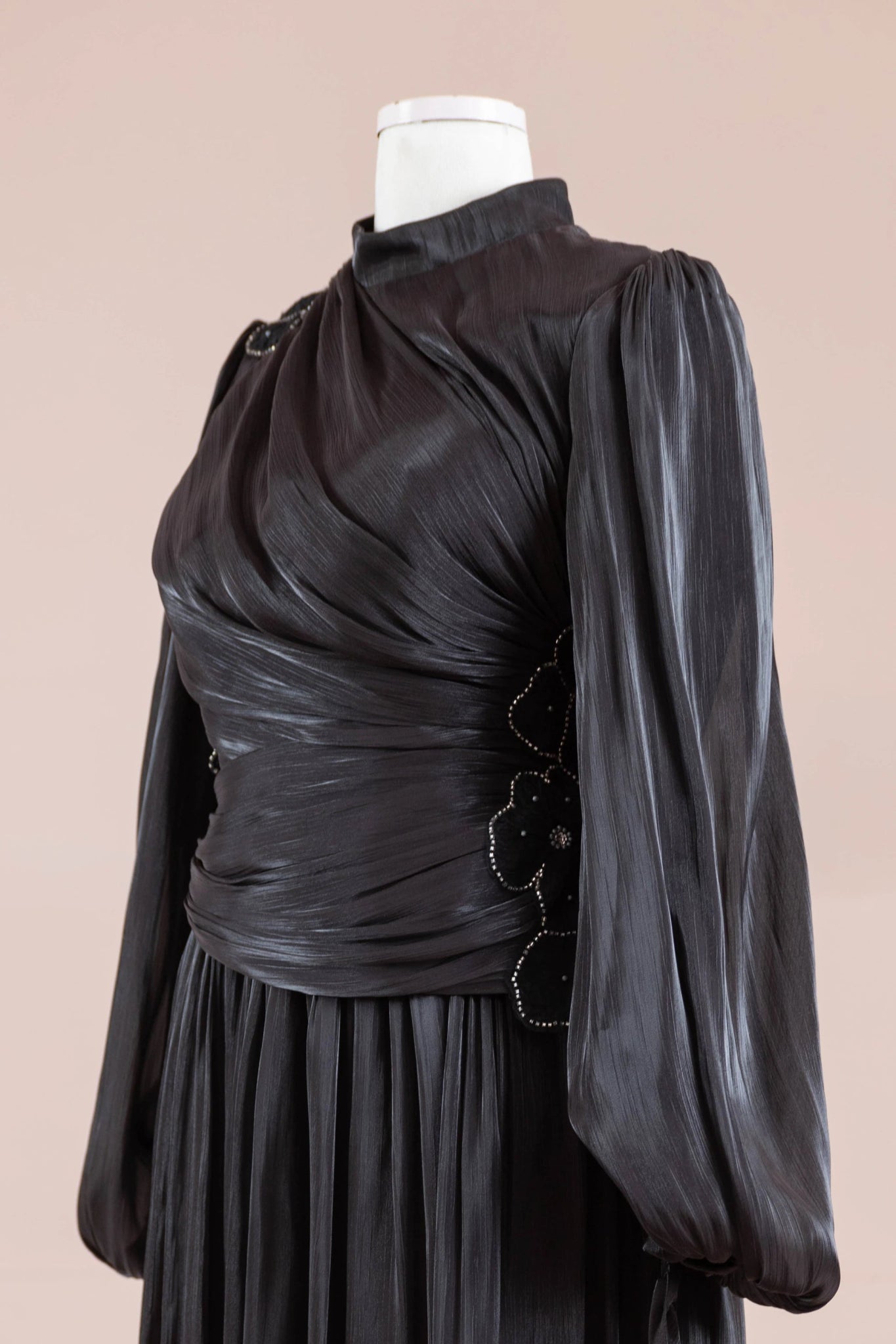 Rovi Tesettür Abiye - FioraofDress - tesettur - abiye - SİYAH - 40 - hijab - evening - dress