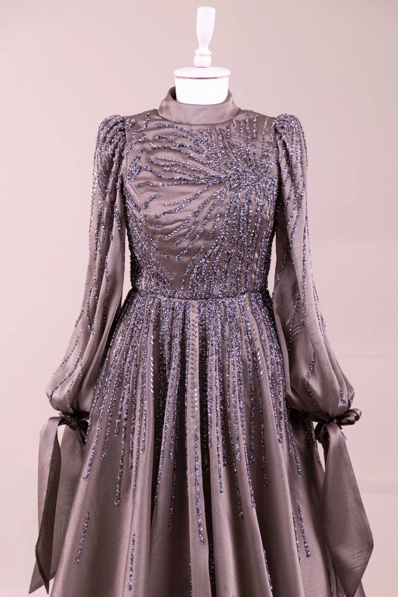 Royale Tesettür Abiye - FioraofDress - tesettur - abiye - Bronz - 36 - hijab - evening - dress