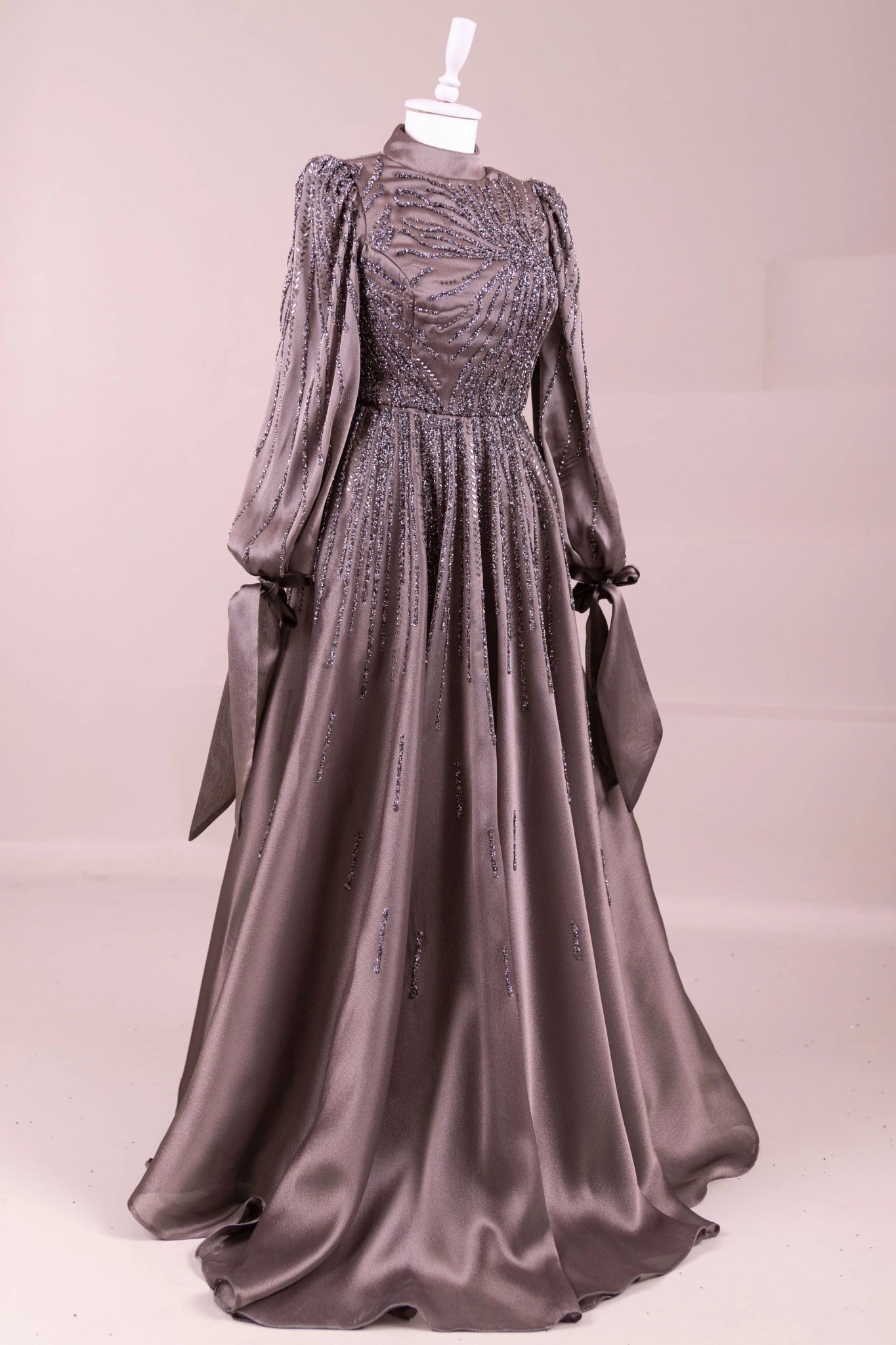 Royale Tesettür Abiye - FioraofDress - tesettur - abiye - Bronz - 36 - hijab - evening - dress