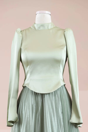 Rozya Tesettür Abiye - FioraofDress - tesettur - abiye - Çağla - 38 - hijab - evening - dress