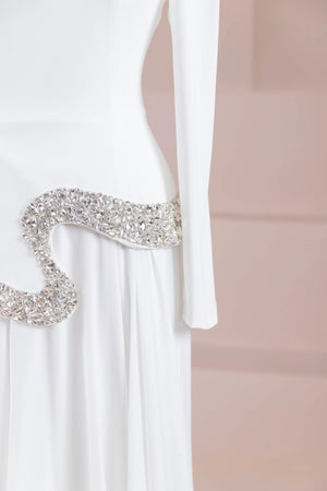 Selva Tesettür Abiye - FioraofDress - tesettur - abiye - Beyaz - 38 - hijab - evening - dress