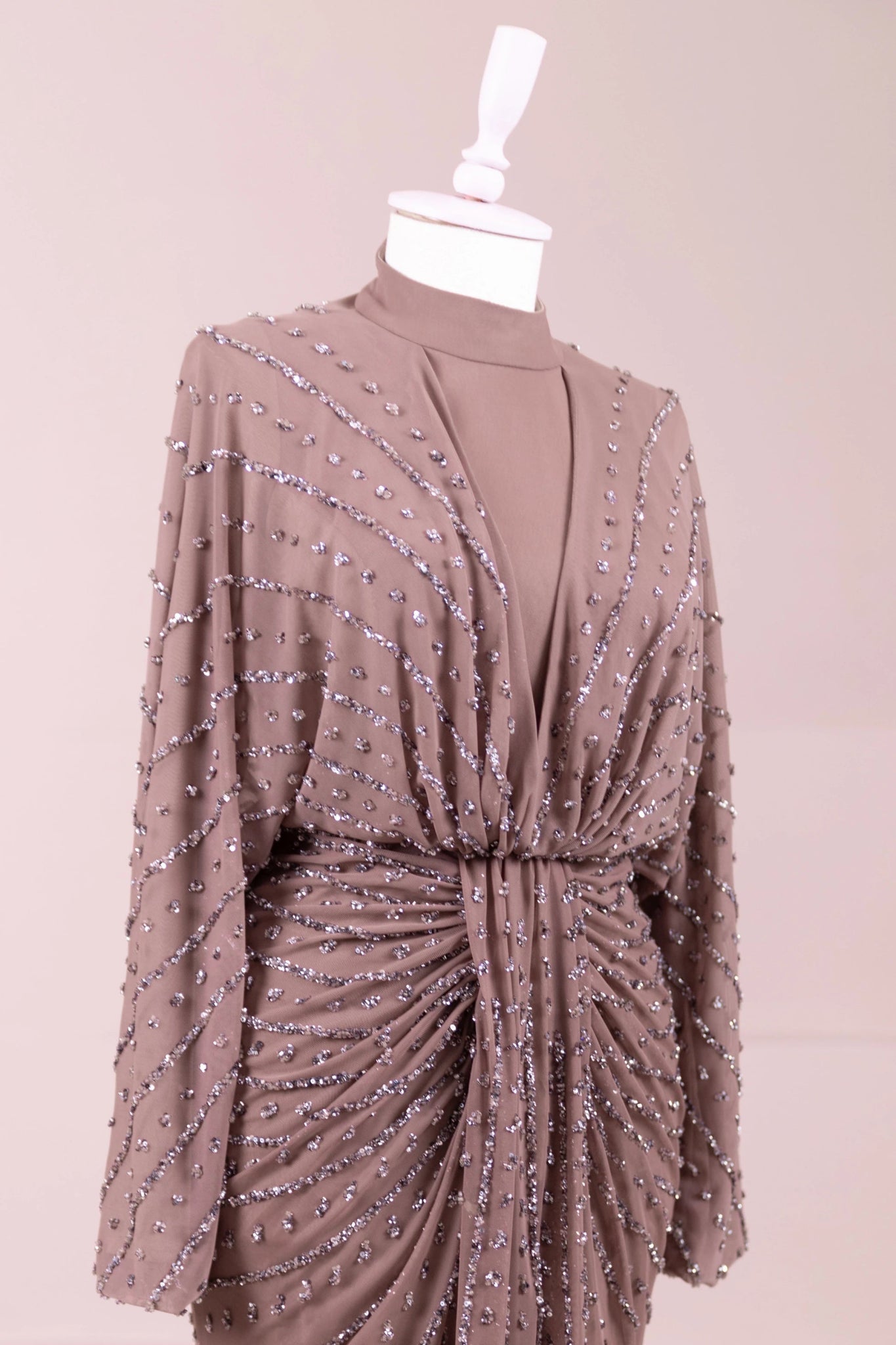 Serel Tesettür Abiye - FioraofDress - tesettur - abiye - Mocha - 36 - hijab - evening - dress