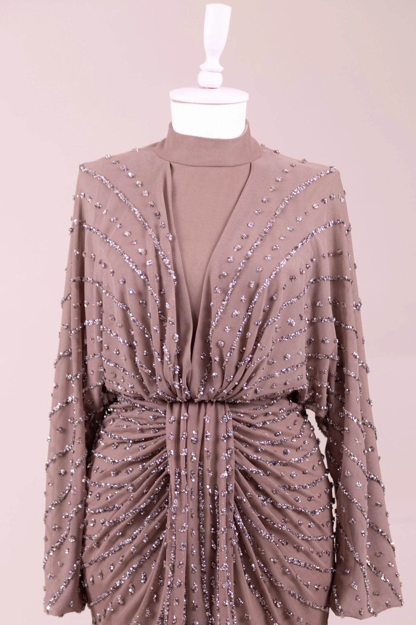 Serel Tesettür Abiye - FioraofDress - tesettur - abiye - Mocha - 36 - hijab - evening - dress