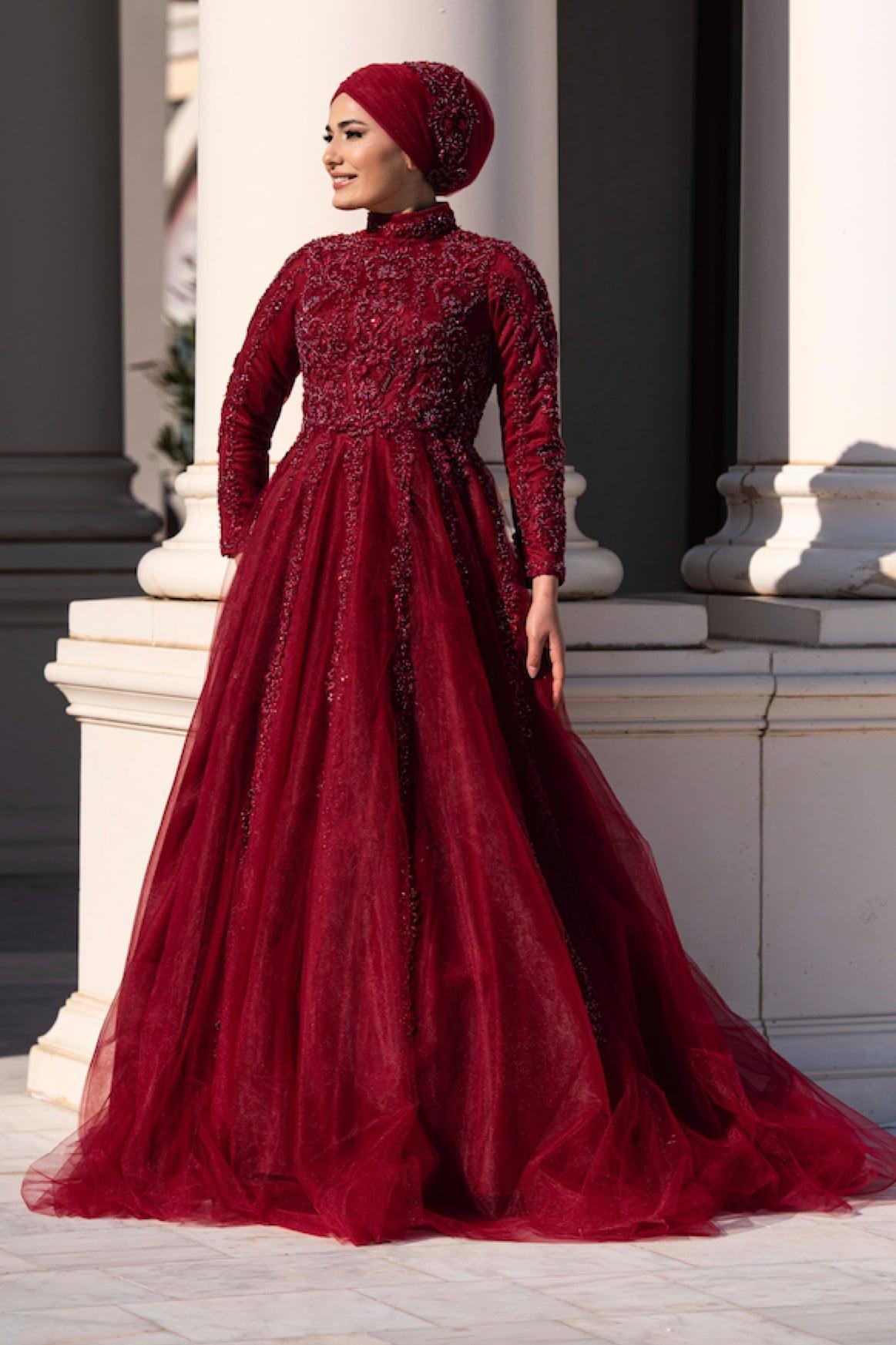 Siena Tesettür Abiye - FioraofDress - tesettur - abiye - 48 - hijab - evening - dress