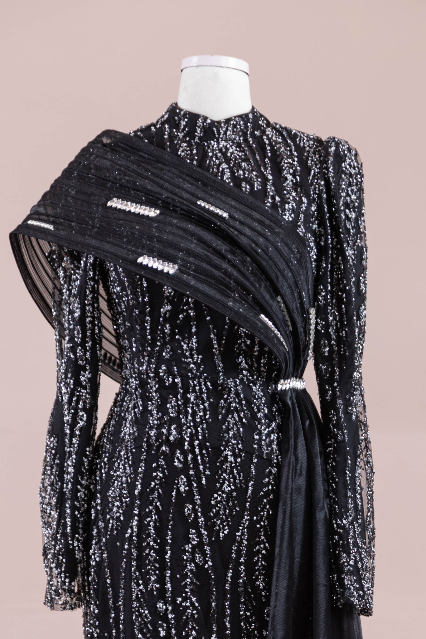 Silü Tesettür Abiye - FioraofDress - tesettur - abiye - Siyahh - 38 - hijab - evening - dress