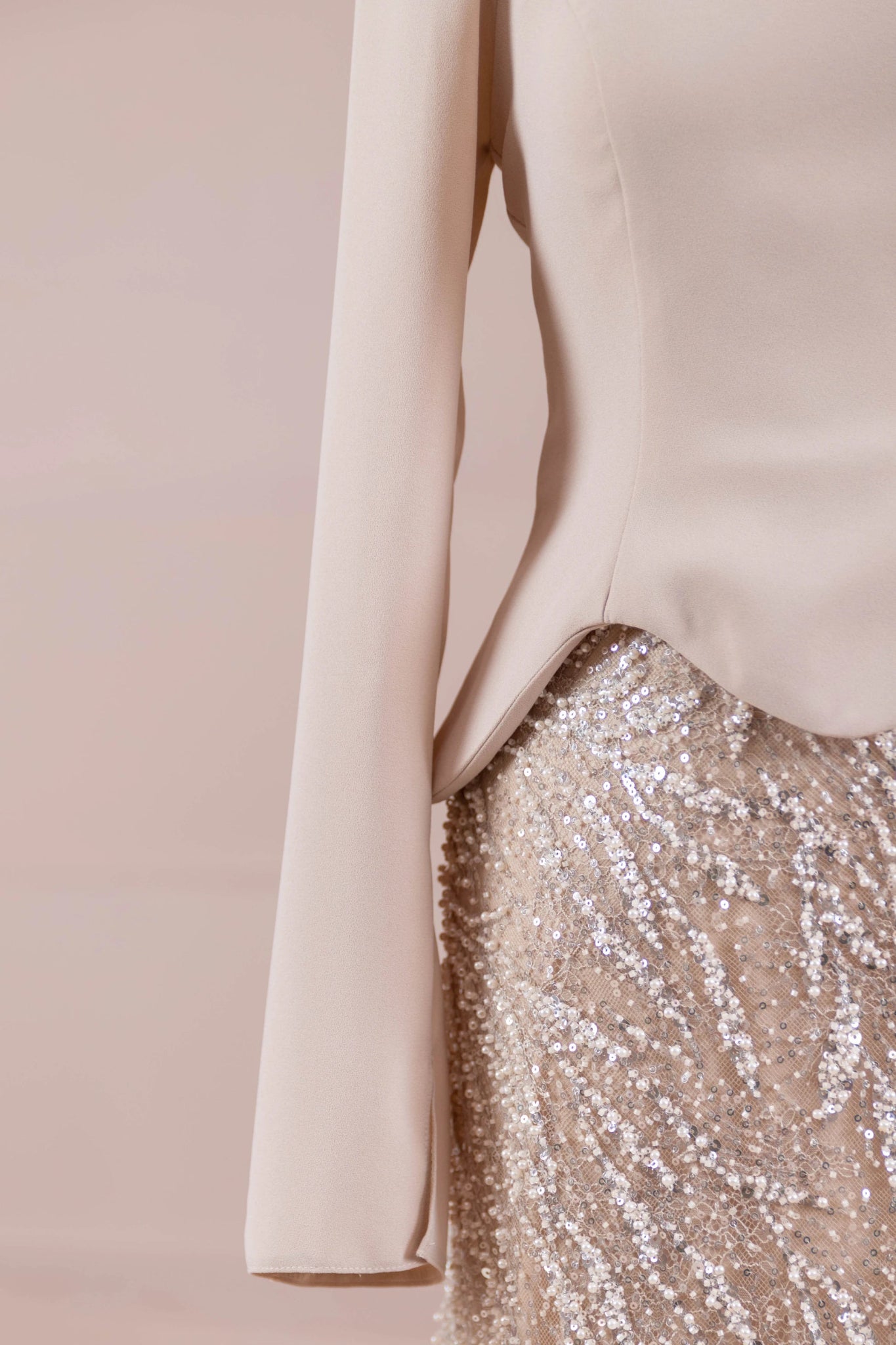 Simera Tesettür Abiye - FioraofDress - tesettur - abiye - Taş Renk - 38 - hijab - evening - dress