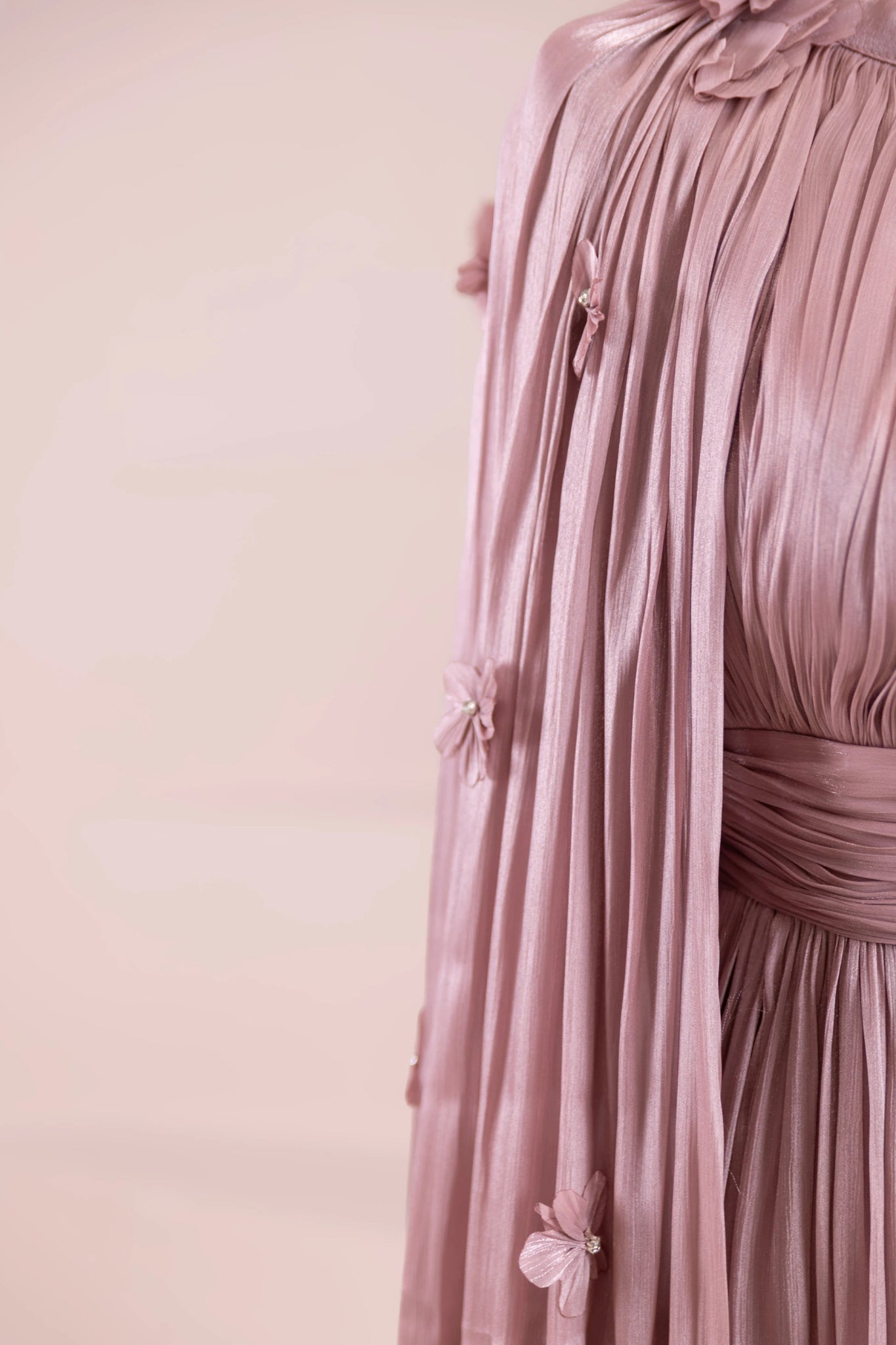 Sivra Tesettür Abiye - FioraofDress - tesettur - abiye - rose - 38 - hijab - evening - dress