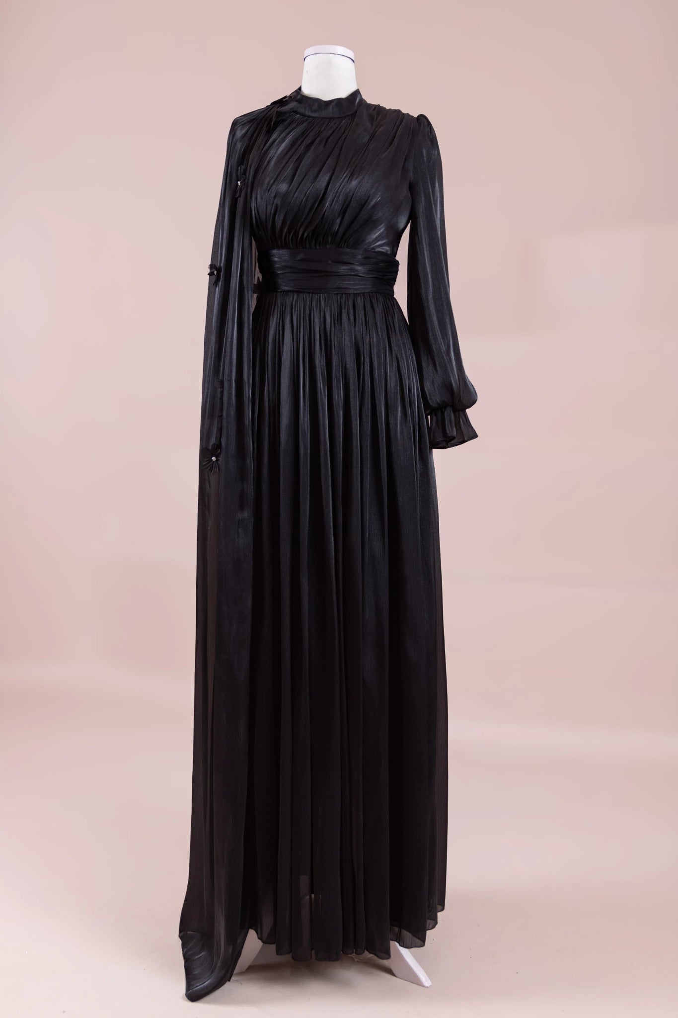 Sivra Tesettür Abiye - FioraofDress - tesettur - abiye - Siyahh - 38 - hijab - evening - dress