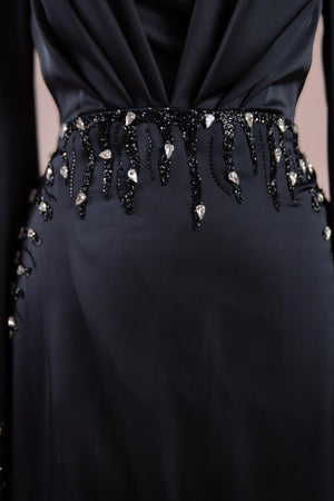 Sue Tesettür Abiye - FioraofDress - tesettur - abiye - SİYAH - 38 - hijab - evening - dress