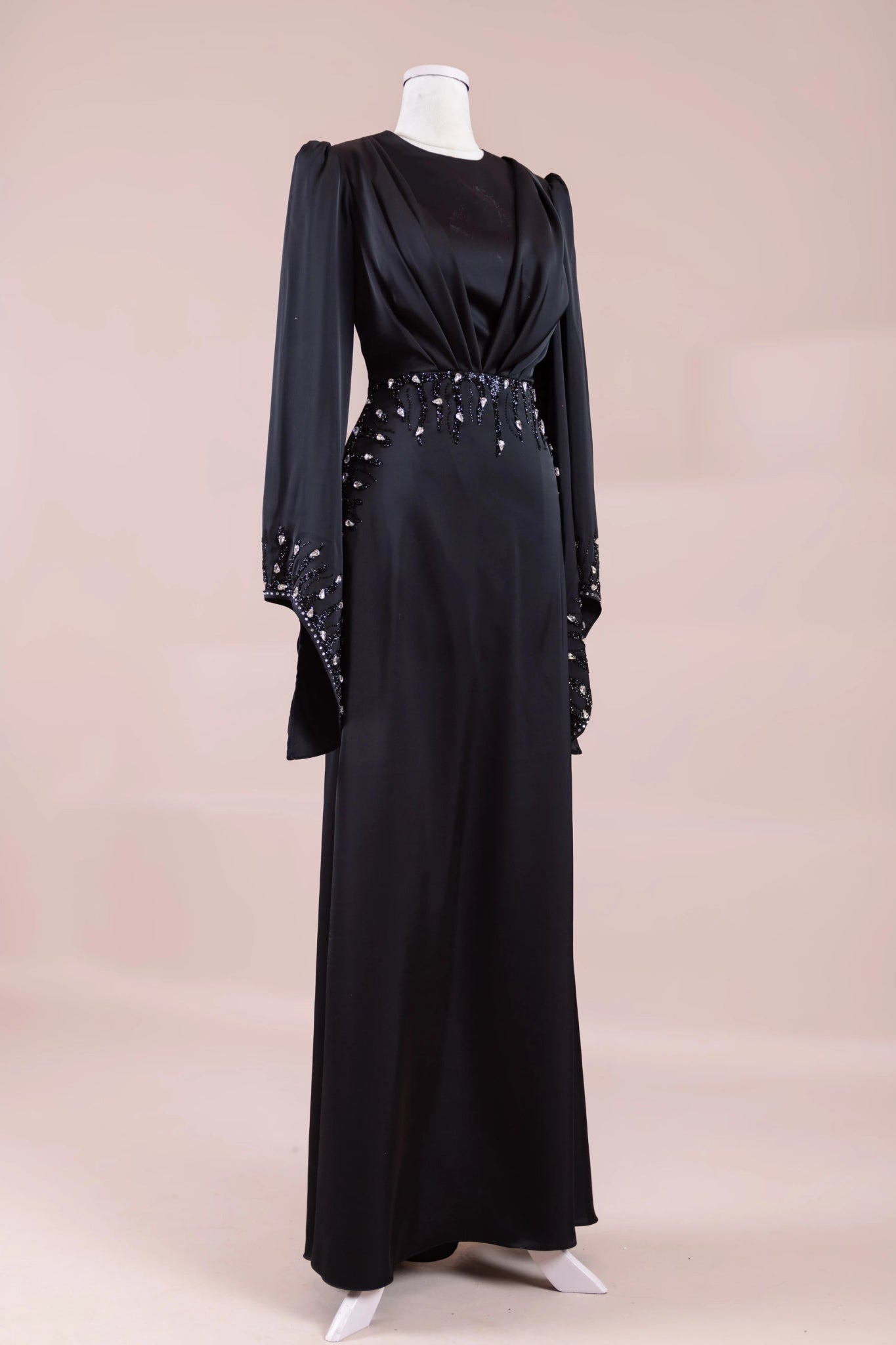Sue Tesettür Abiye - FioraofDress - tesettur - abiye - SİYAH - 38 - hijab - evening - dress