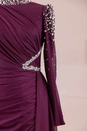 Syima Tesettür Abiye - FioraofDress - tesettur - abiye - cheryy - 38 - hijab - evening - dress