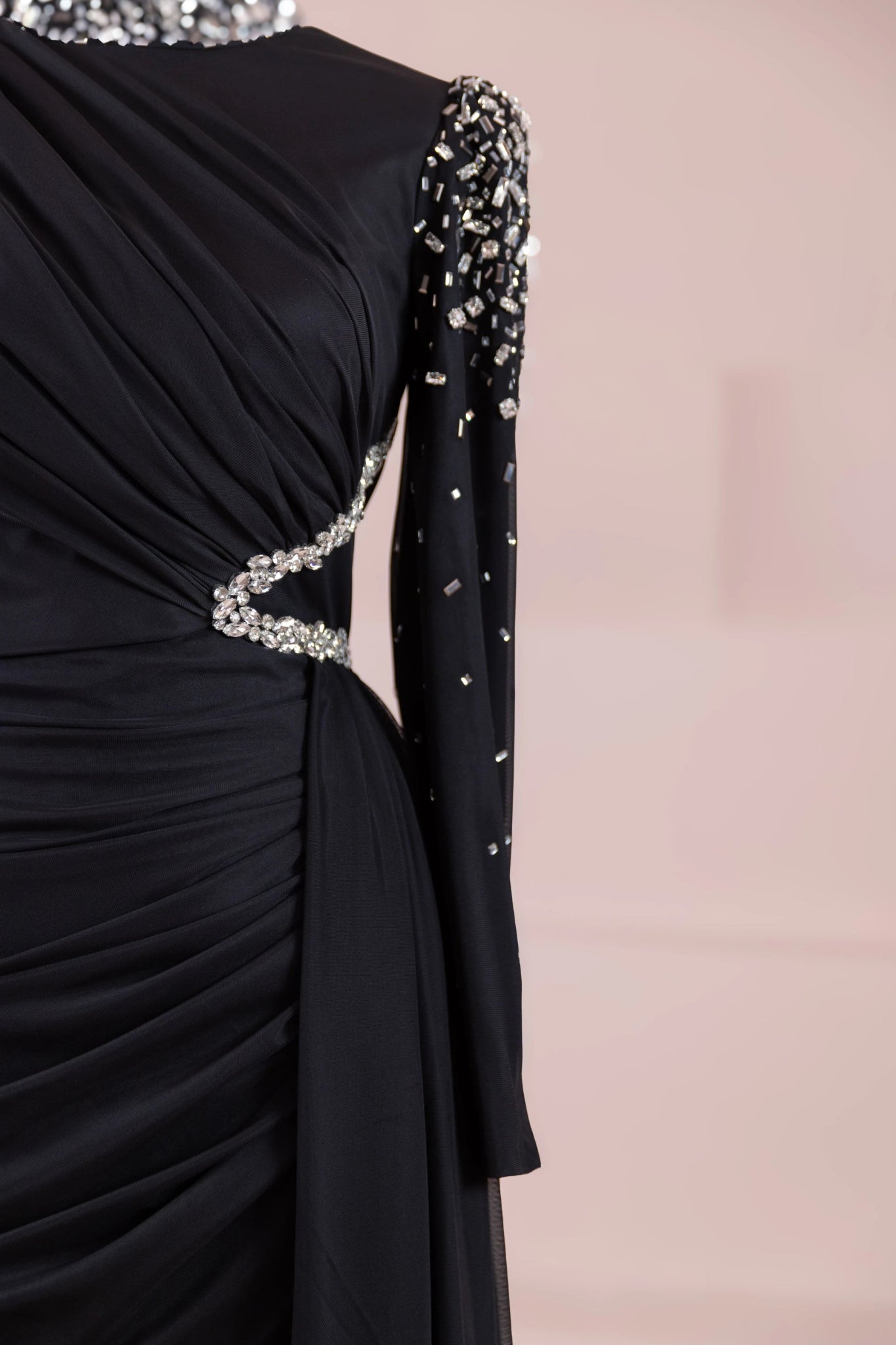 Syima Tesettür Abiye - FioraofDress - tesettur - abiye - Siyahh - 38 - hijab - evening - dress