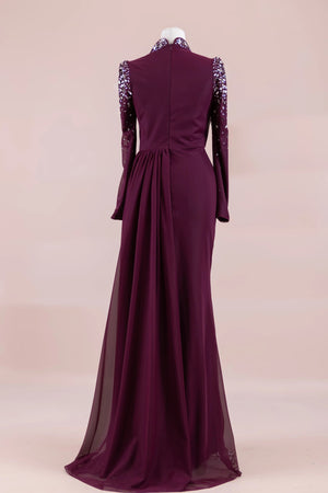 Syima Tesettür Abiye - FioraofDress - tesettur - abiye - cheryy - 38 - hijab - evening - dress