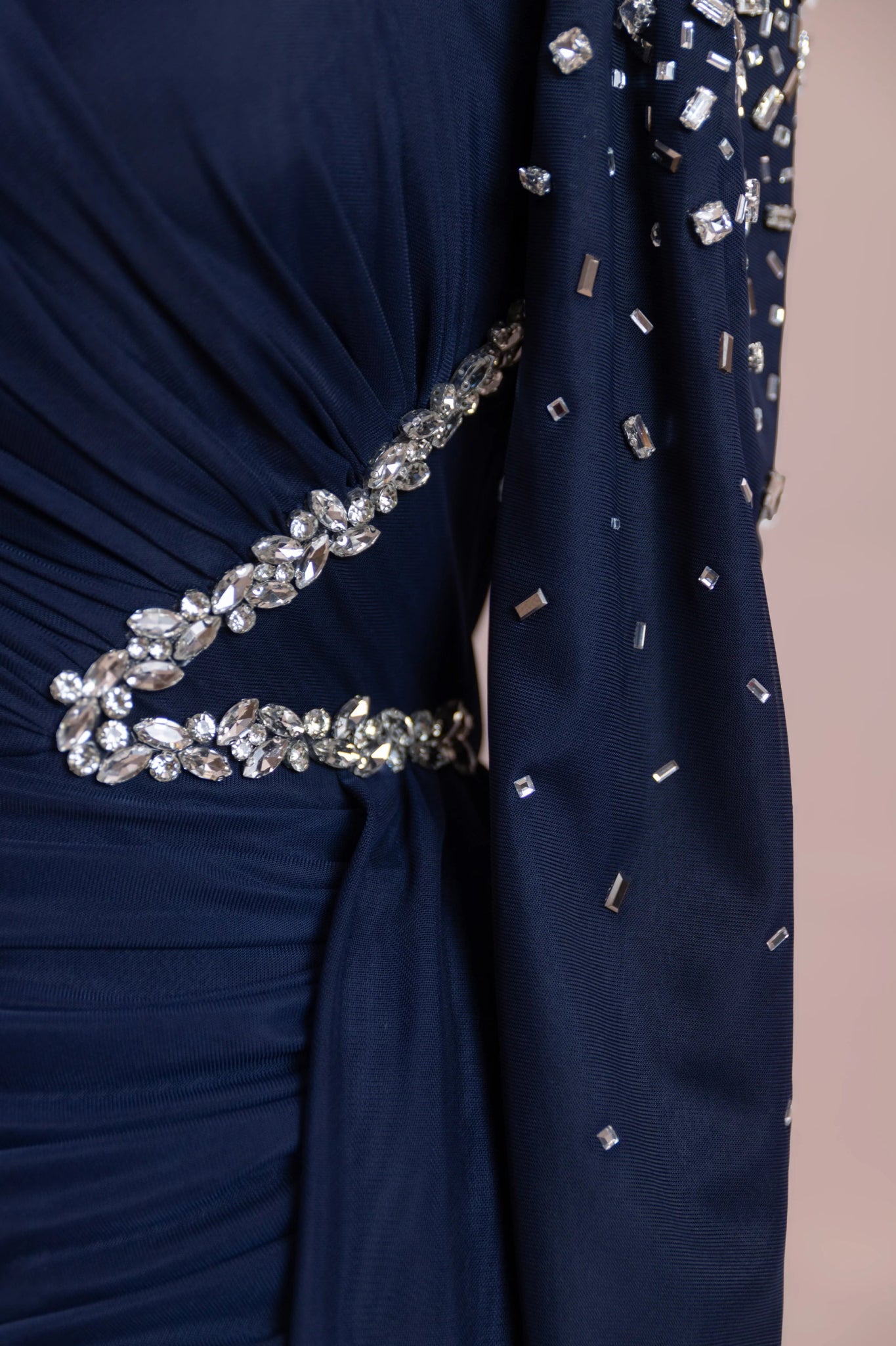 Syima Tesettür Abiye - FioraofDress - tesettur - abiye - lacivert - 38 - hijab - evening - dress