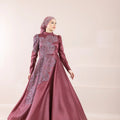 Talia Tesettür Abiye - FioraofDress - tesettur - abiye - BORDO - 38 - hijab - evening - dress