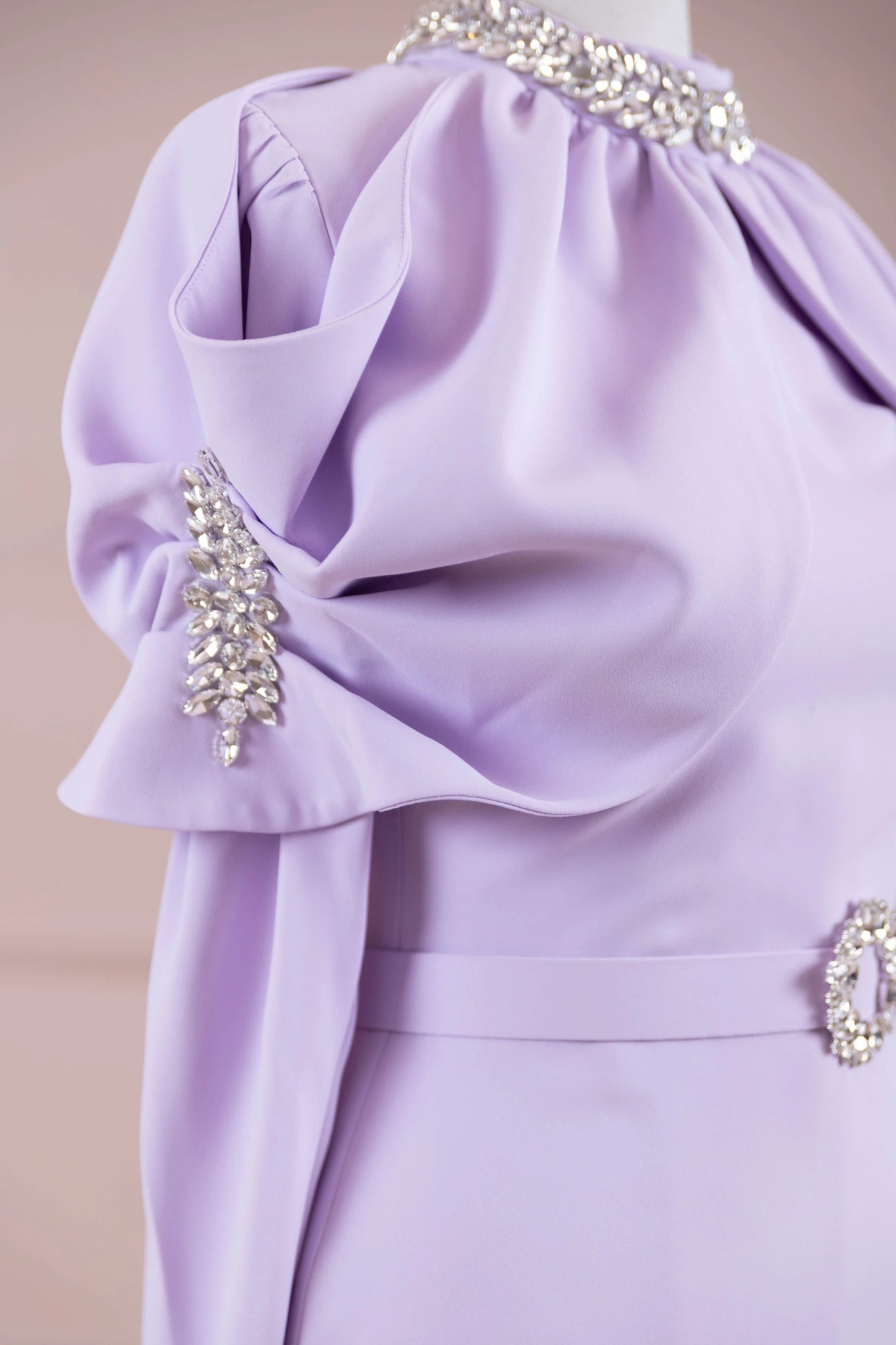 Tilu Tesettür Abiye - FioraofDress - tesettur - abiye - lila - 38 - hijab - evening - dress