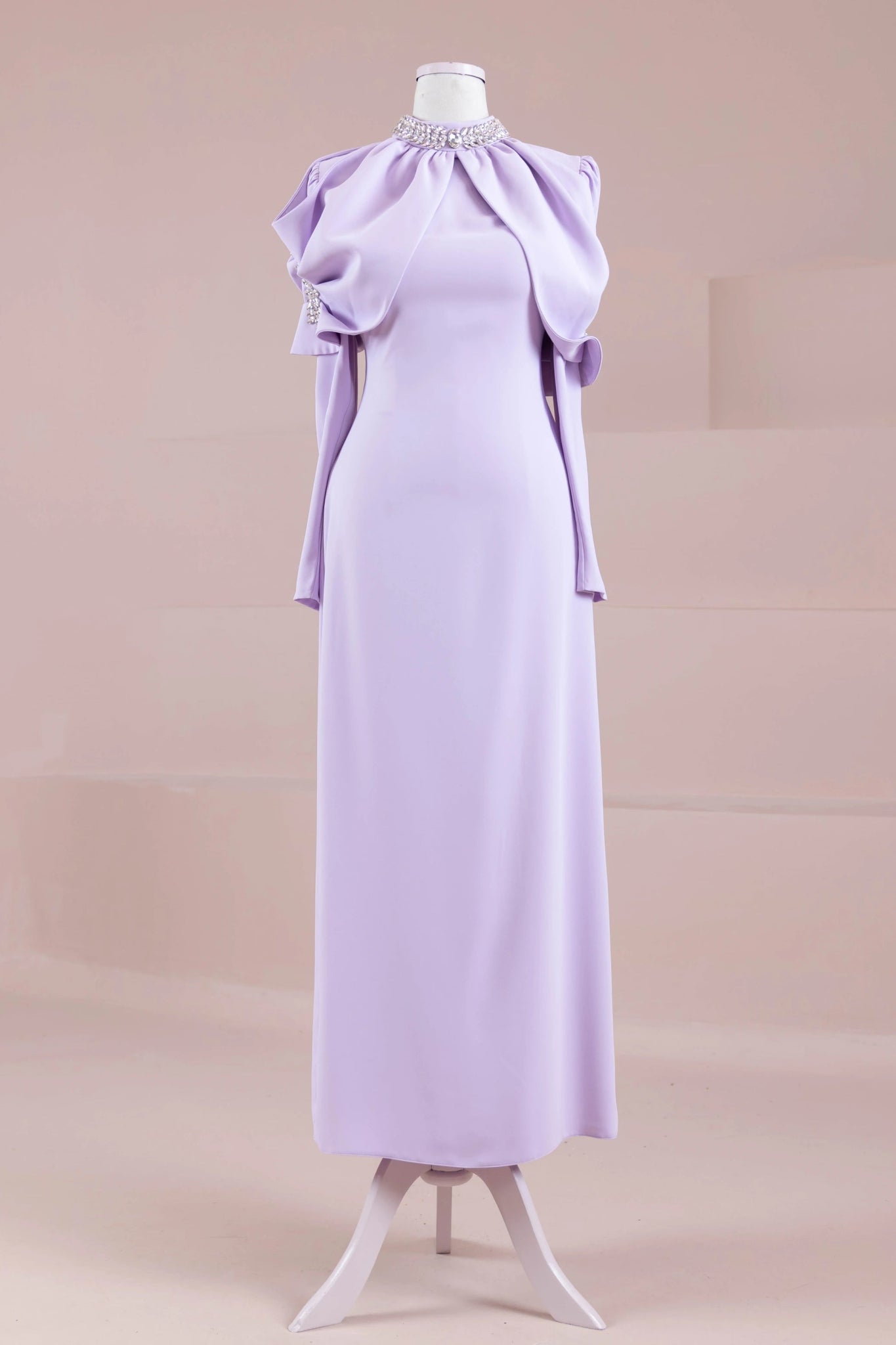 Tilu Tesettür Abiye - FioraofDress - tesettur - abiye - lila - 38 - hijab - evening - dress