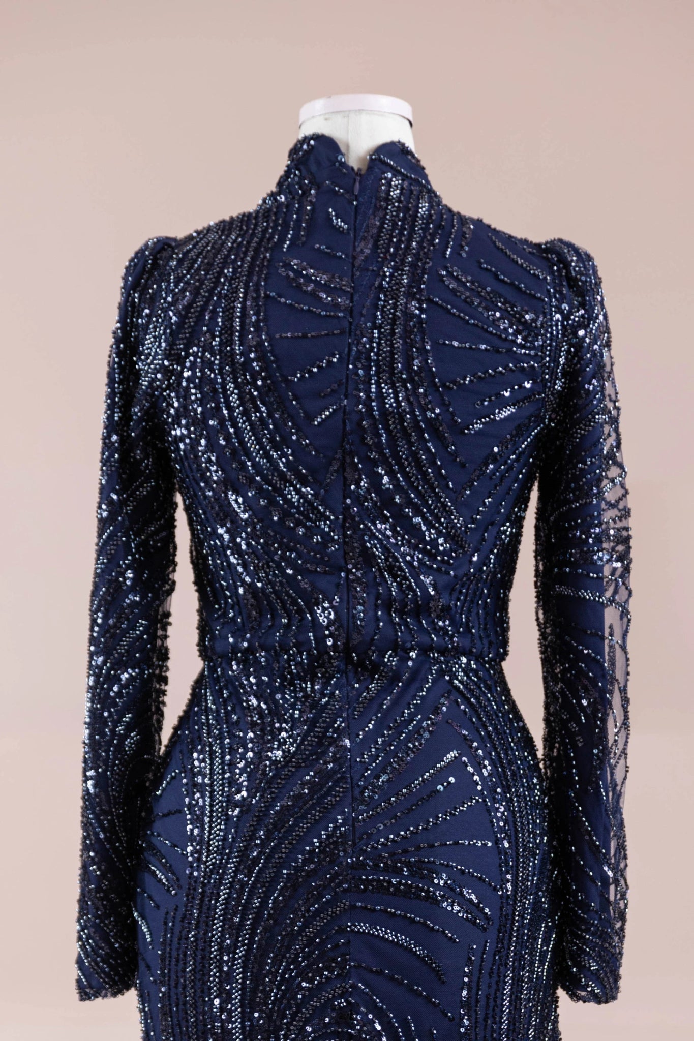 Tira Tesettür Abiye - FioraofDress - tesettur - abiye - lacivert - 38 - hijab - evening - dress