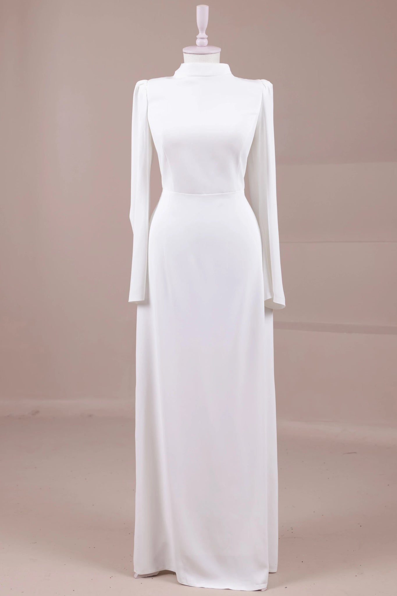 Valen Tesettür Abiye - FioraofDress - tesettur - abiye - Beyaz - 38 - hijab - evening - dress