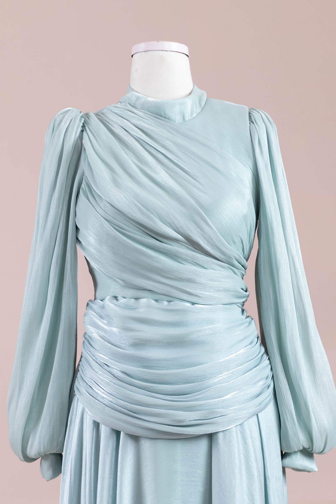 Vela Tesettür Abiye - FioraofDress - tesettur - abiye - mint yeşili - 38 - hijab - evening - dress