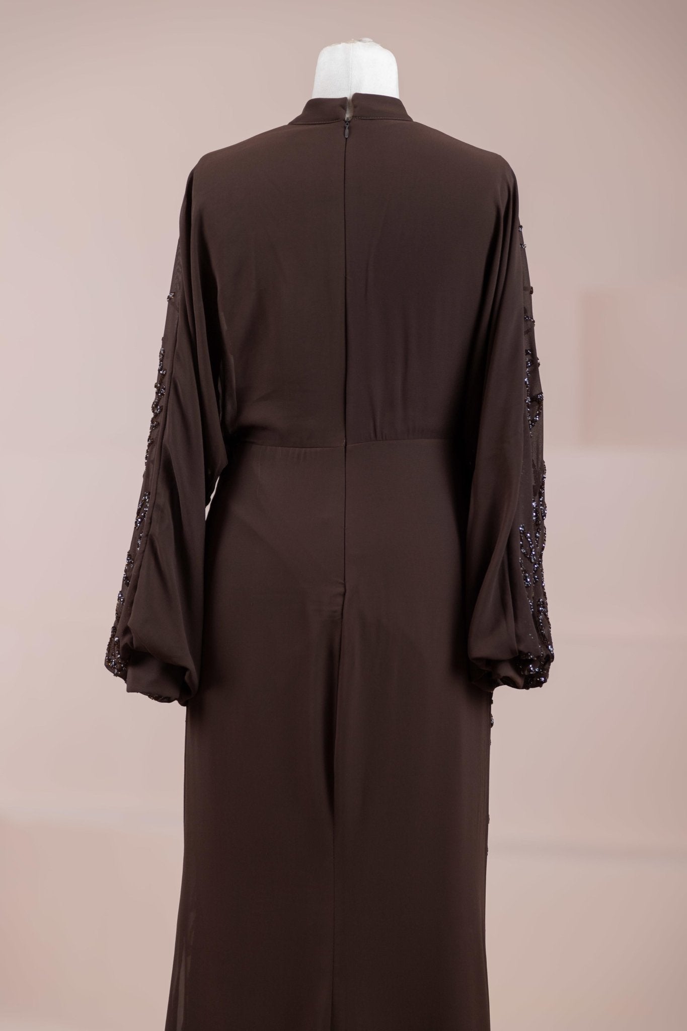 Vexana Tesettür Abiye - FioraofDress - tesettur - abiye - Kahverengi - 38 - hijab - evening - dress