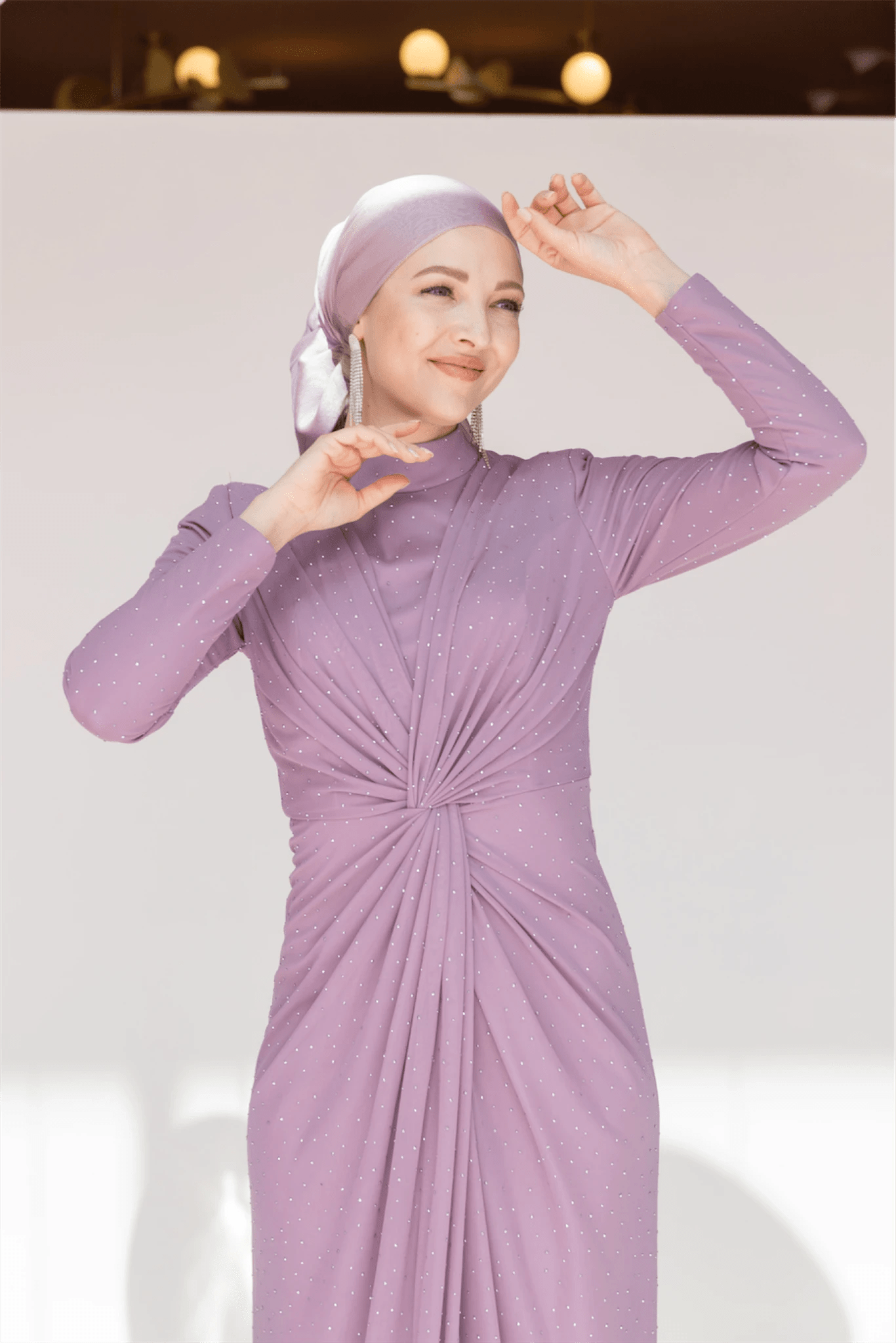 Zarif Tesettür Abiye - FioraofDress - tesettur - abiye - 44 - Pudra - hijab - evening - dress