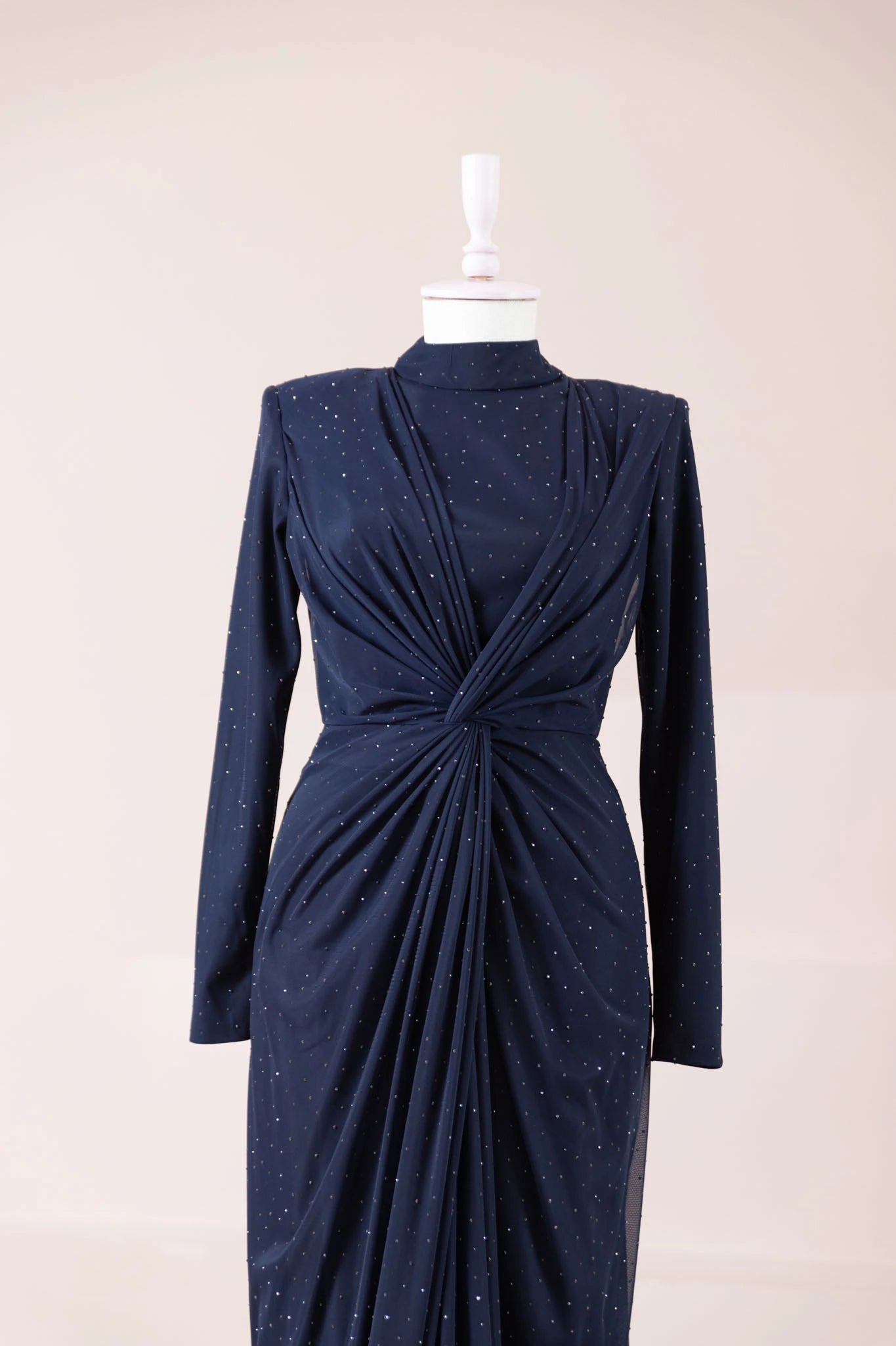 Zarif Tesettür Abiye - FioraofDress - tesettur - abiye - 44 - LACİVERT - hijab - evening - dress