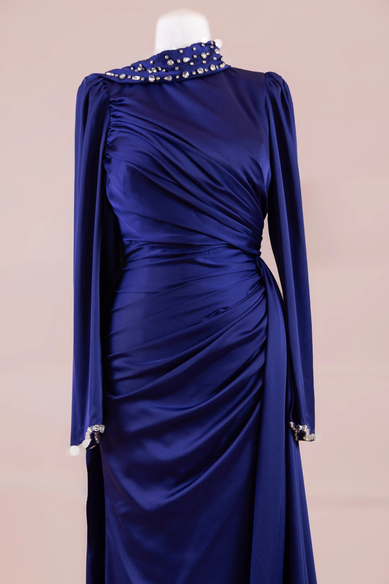 Ziri Tesettür Abiye - FioraofDress - tesettur - abiye - SAX - 36 - hijab - evening - dress