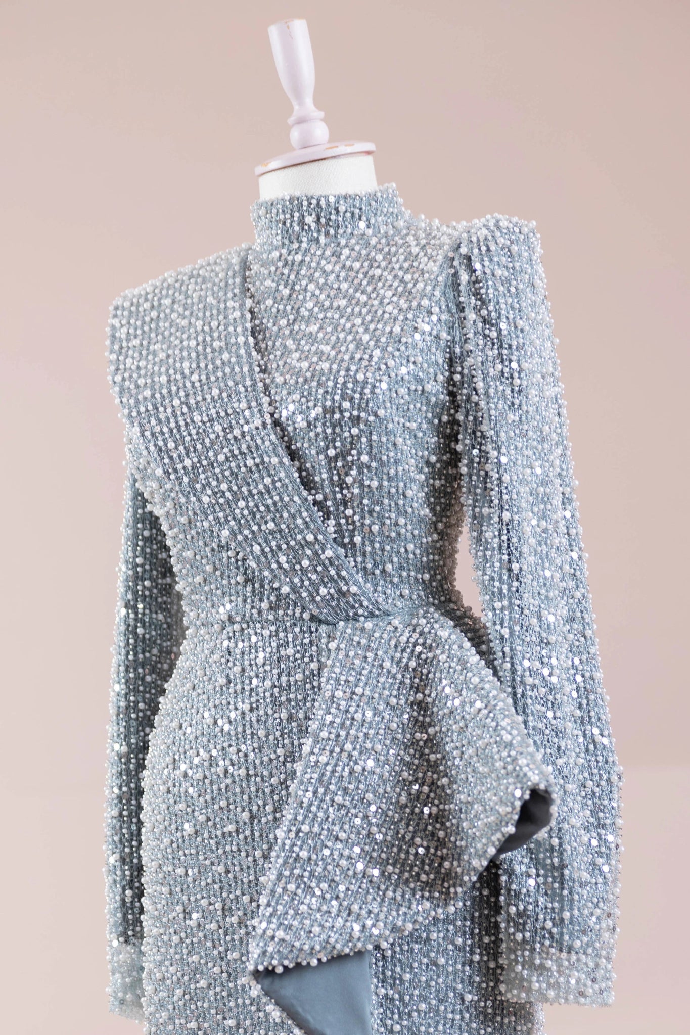 Ziva Tesettür Abiye - FioraofDress - tesettur - abiye - mint - 38 - hijab - evening - dress