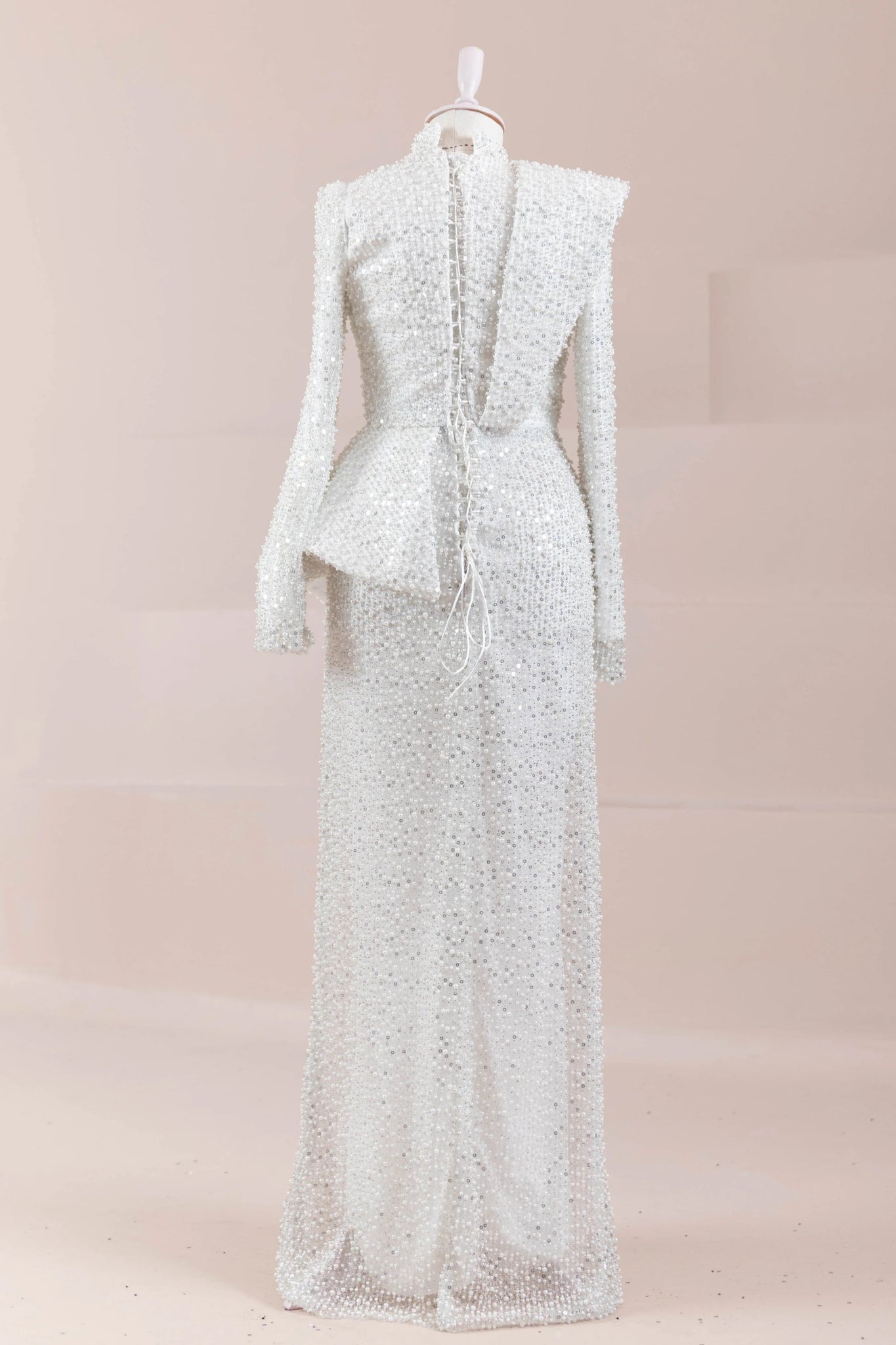 Ziva Tesettür Abiye - FioraofDress - tesettur - abiye - Beyaz - 38 - hijab - evening - dress