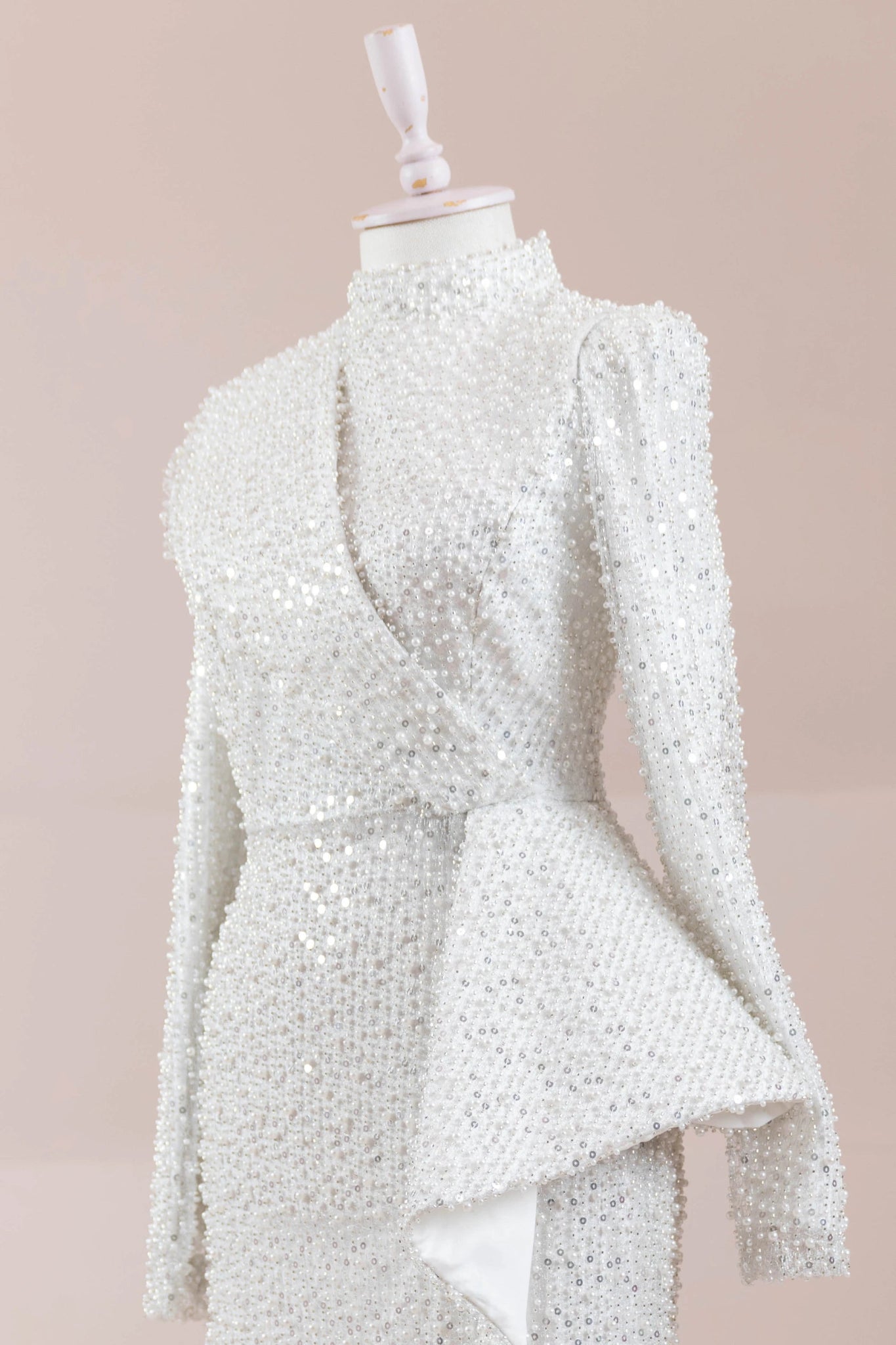 Ziva Tesettür Abiye - FioraofDress - tesettur - abiye - Beyaz - 38 - hijab - evening - dress